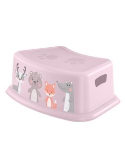 Подставка детская с декором (розовый)