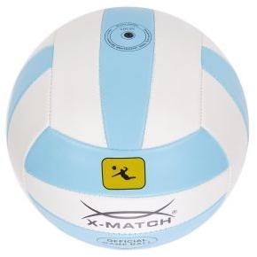 Мяч волейбольный X-Match 2 слоя, ПВХ, машин. сшив., резин. камера