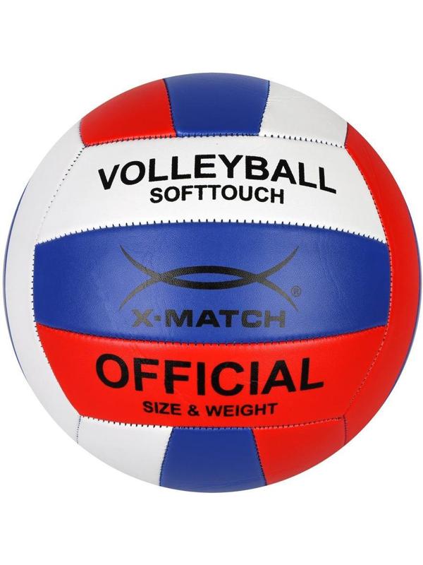 Мяч волейбольный X-Match Россия; 1,6 PVC, 260 г., размер 5