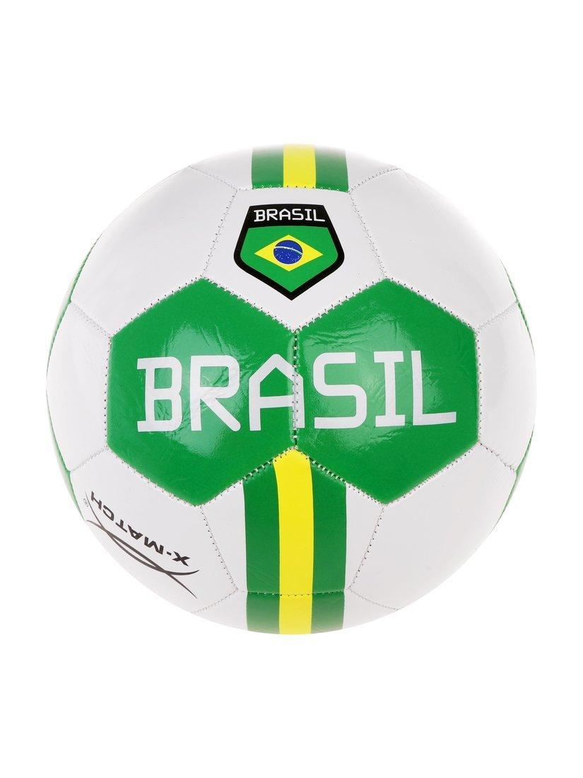 Мяч футбольный X-Match Бразилия, 1 слой PVC 1,6 мм. 300 г., размер 5