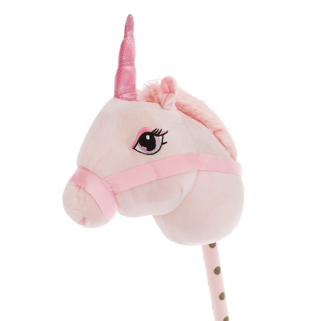 Единорог-скакалка, 75см, звук, эл.пит.LR44*3шт.вх.в комплект