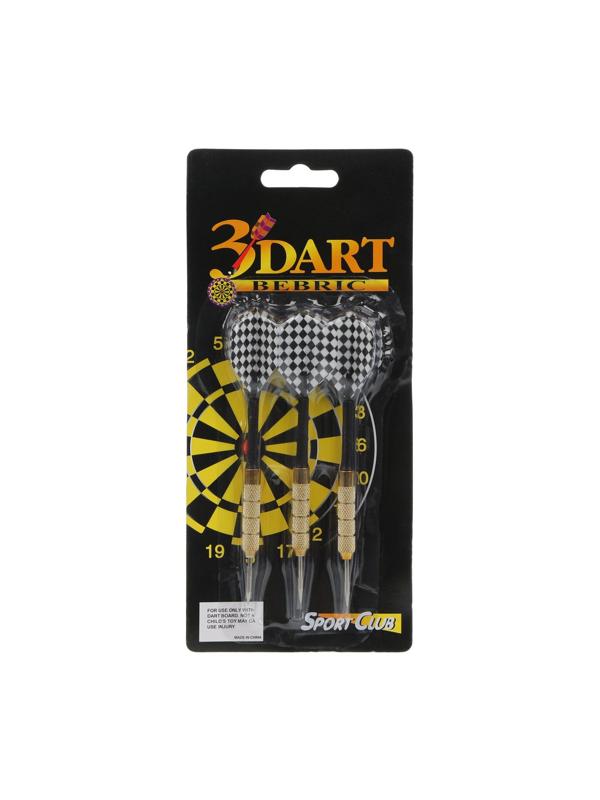 Набор дротиков для дартс 3 штуки, блистер,
