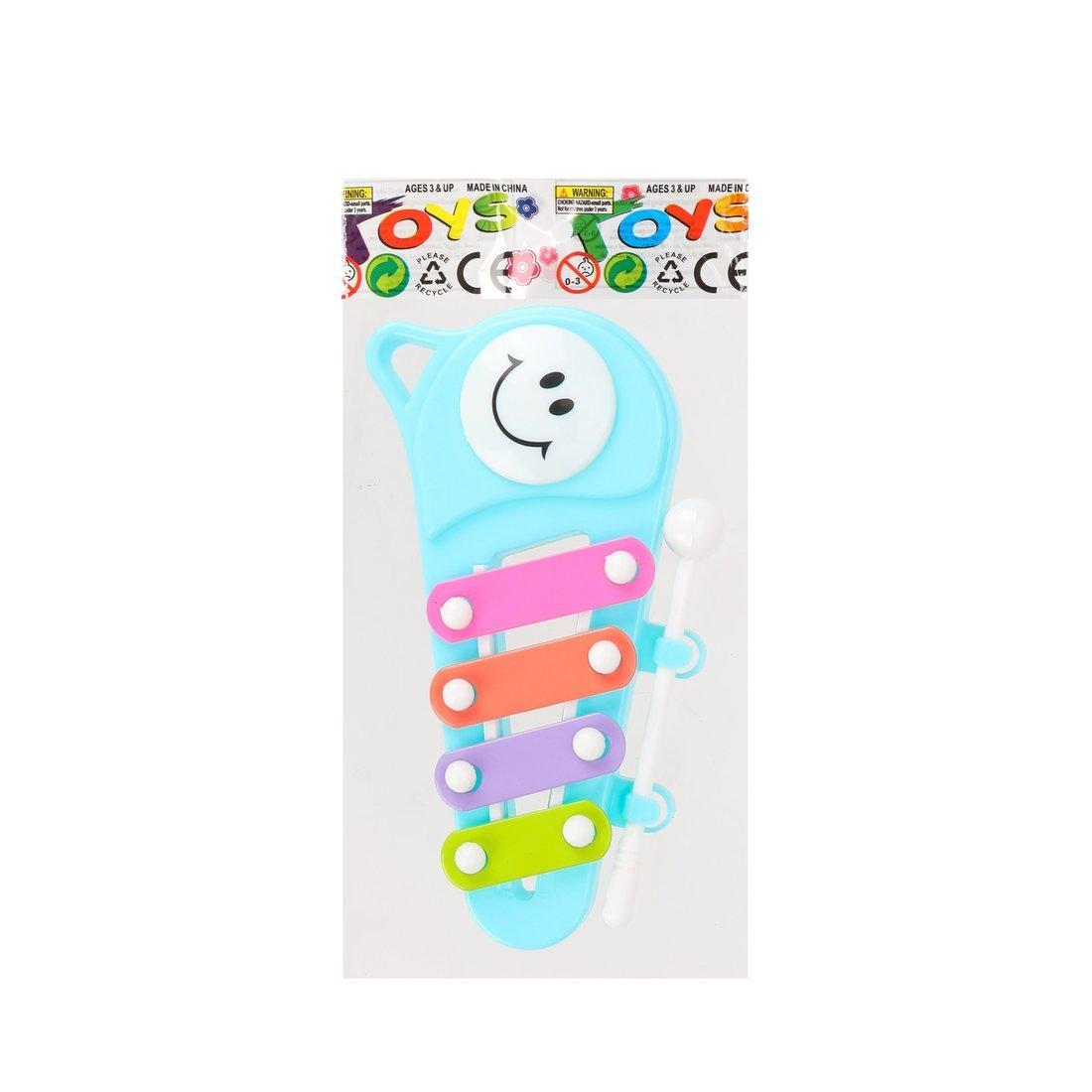 Ксилофон 4 тона, в ассорт., пакет