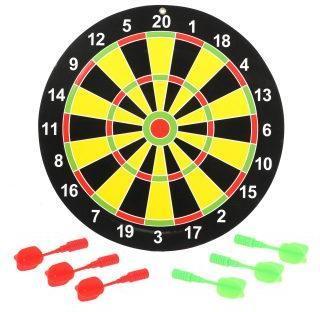 Дартс детский магнитный 29 см, дротики 6шт., блистер