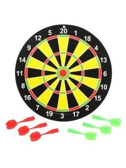 Дартс детский магнитный 29 см, дротики 6шт., блистер