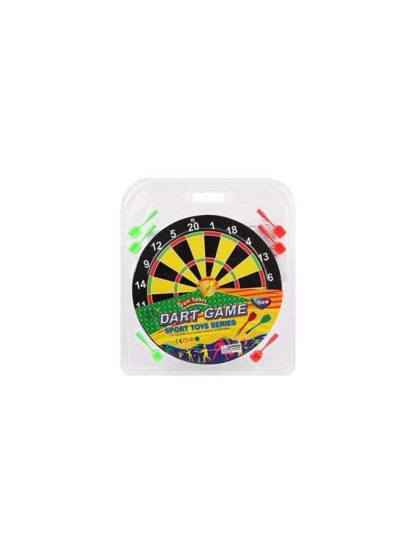 Дартс детский магнитный 29 см, дротики 6шт., блистер