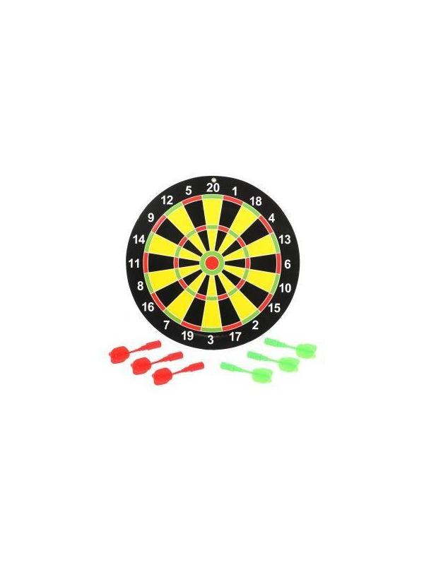 Дартс детский магнитный 29 см, дротики 6шт., блистер