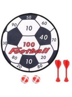 Дартс детский, дротики на липучке 2шт., шарики 2шт., пакет