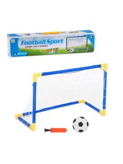 Набор Футболиста, ворота, мяч, насос, коробка