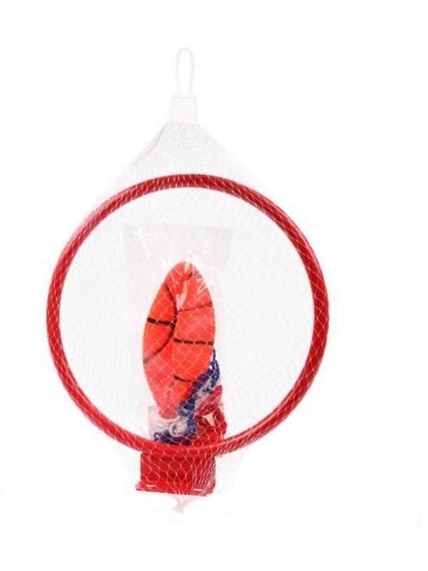 Набор для игры в баскетбол Профи, кольцо металл 22 см., мяч, игла для
насоса, крепление, сетка