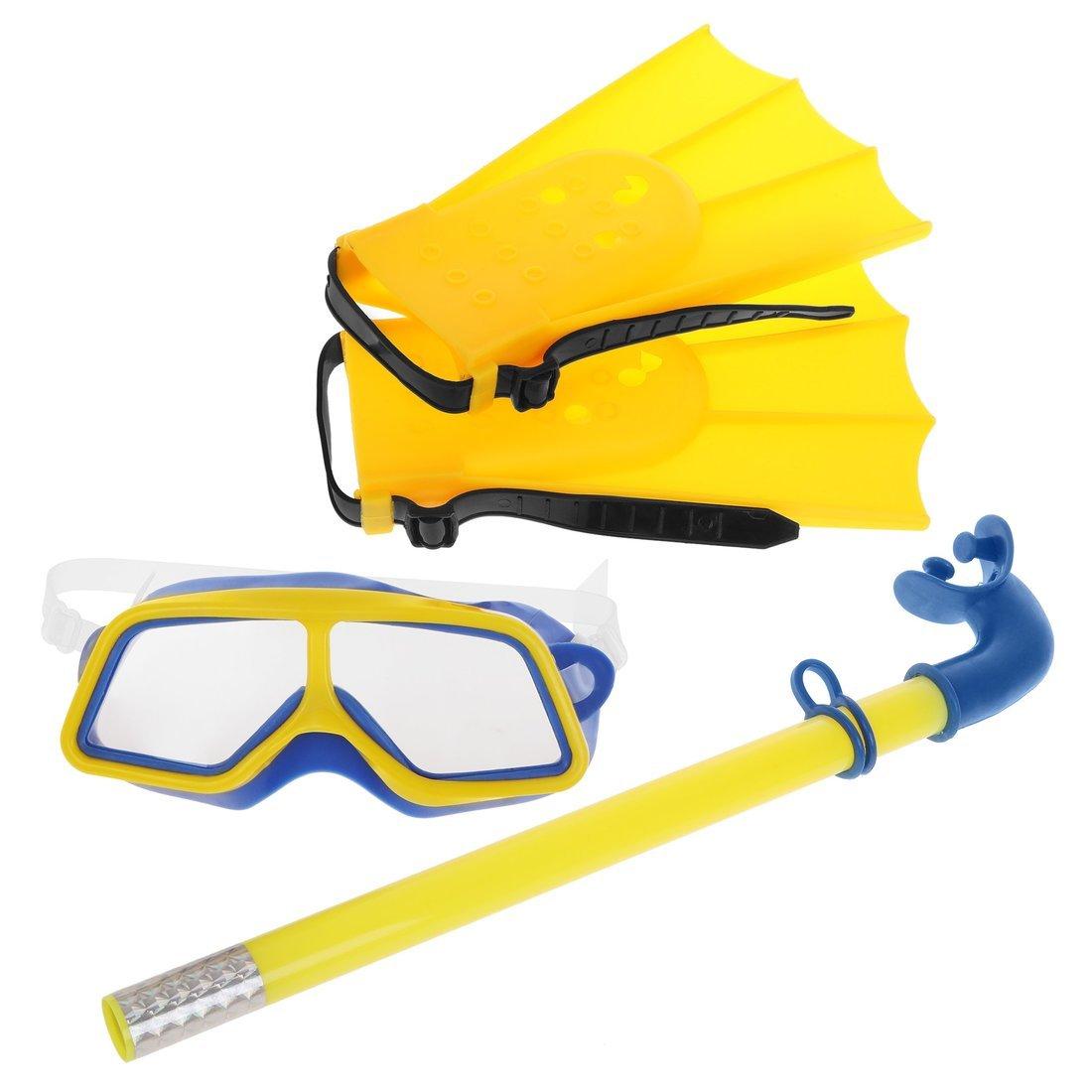 Набор для ныряния: маска, трубка 37 см., ласты 18х12 см., цвета в ассорт.,
пакет с хедером