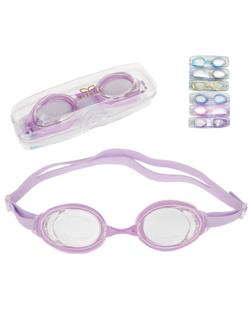 Очки для плавания детские 16х4, пластик. коробка, в ассорт.