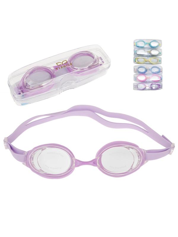 Очки для плавания детские 16х4, пластик. коробка, в ассорт.