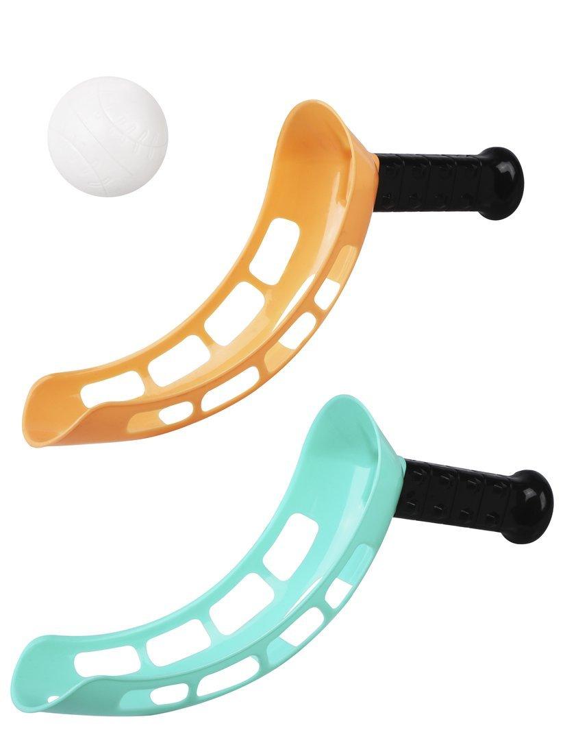 Подвижная игра поймай мячик: ловушка 2 шт., мяч 5,5 см. 1 шт., в коробке