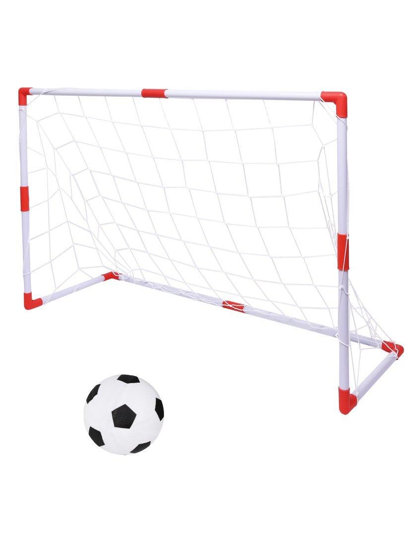 Набор Футболиста, ворота (23 детали.), мяч 16 см., насос с иглой, сетка