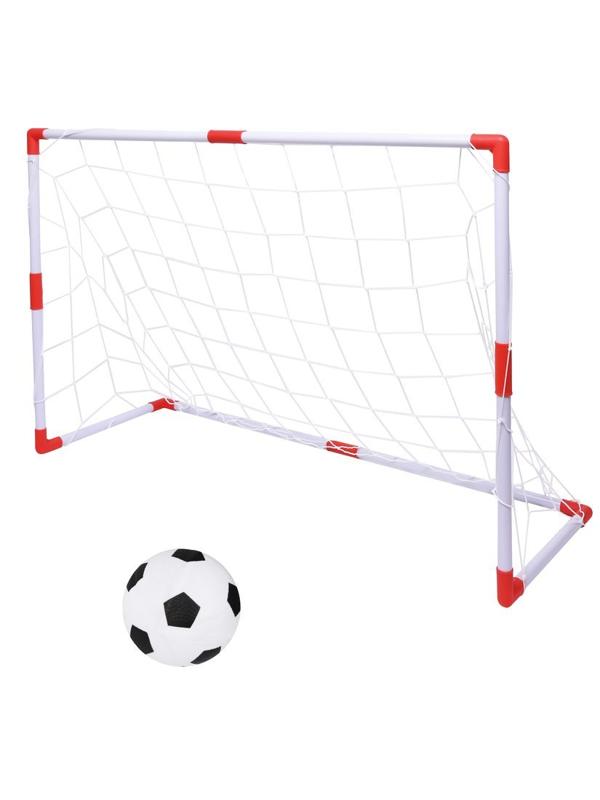 Набор Футболиста, ворота (23 детали.), мяч 16 см., насос с иглой, сетка