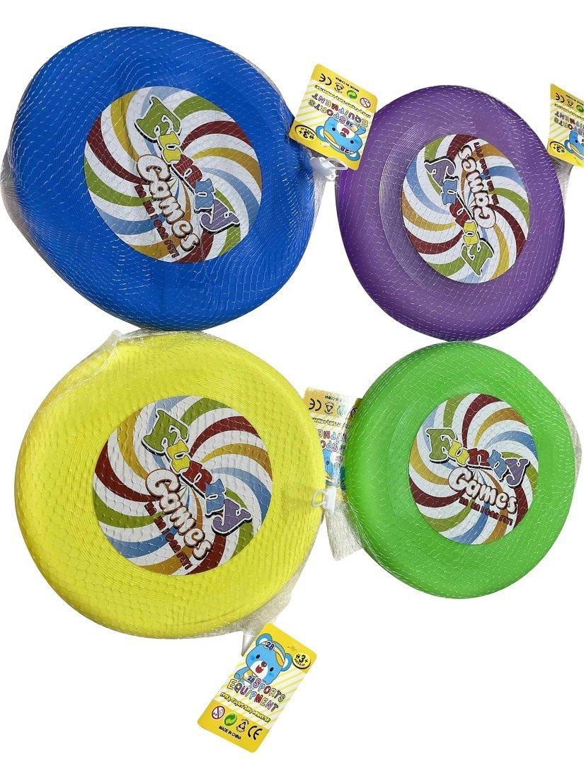 Тарелка летающая 23 см., в ассорт.