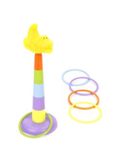 Игра напольная детский кольцеброс Крокодильчик: подставака мишени, сегменты
мишени 5 шт., кольца 5 шт., блистер