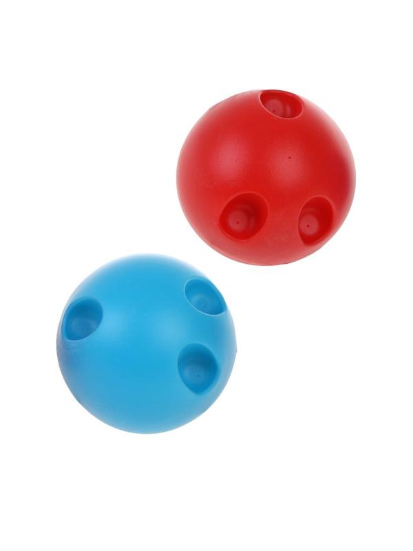 Игра напольная: Набор для боулинга Лисёнок; кегли 10 шт., мячи 2 шт., пакет