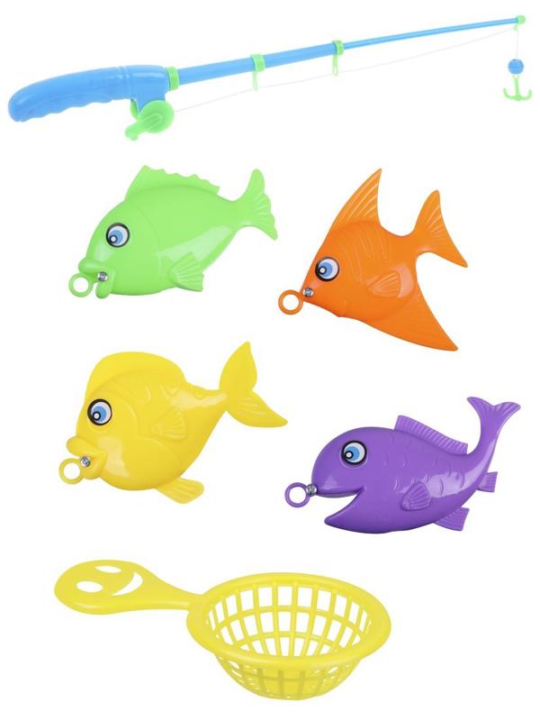 Настольная игра Рыбалка, в компл. предм. 6шт. в ассорт., блистер