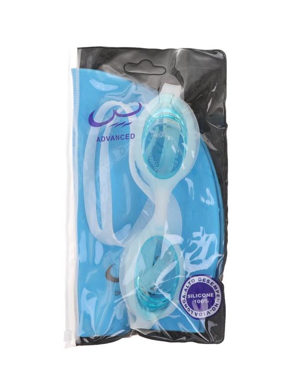 Набор для плавания : очки и шапка плавательные, чехол в ассорт.