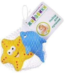 Набор для купания Дельфин и морская звезда