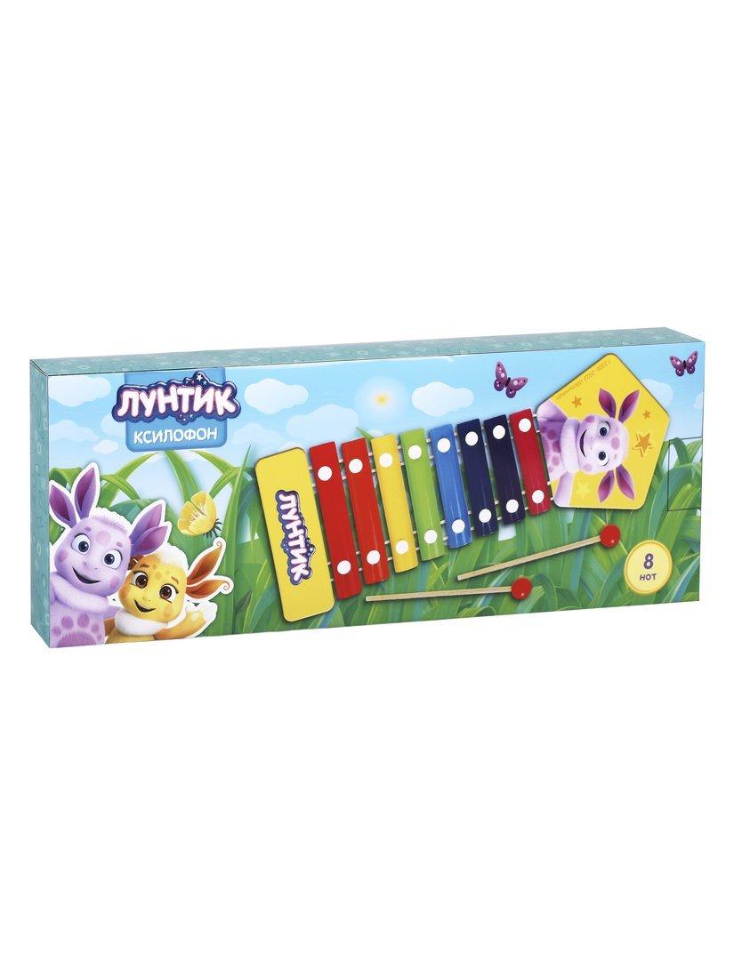 Ксилофон Лунтик: 2 палочки, 8 нот