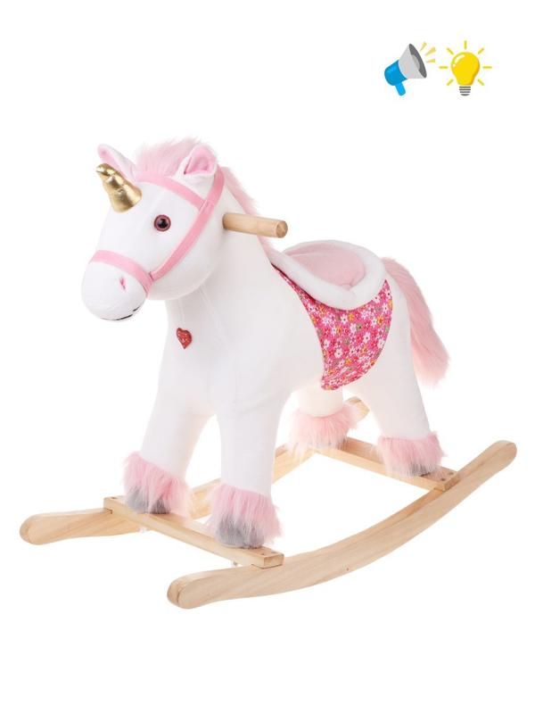 Лошадка-качалка 71 см, свет, звук, эл.пит. AAх2 шт. не вх.в комплект