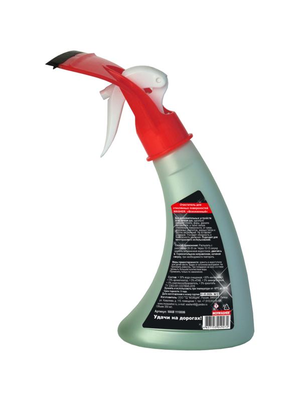 Жидкость стеклоомывающая с водосгоном WASHER Всесезонный WAM1110006