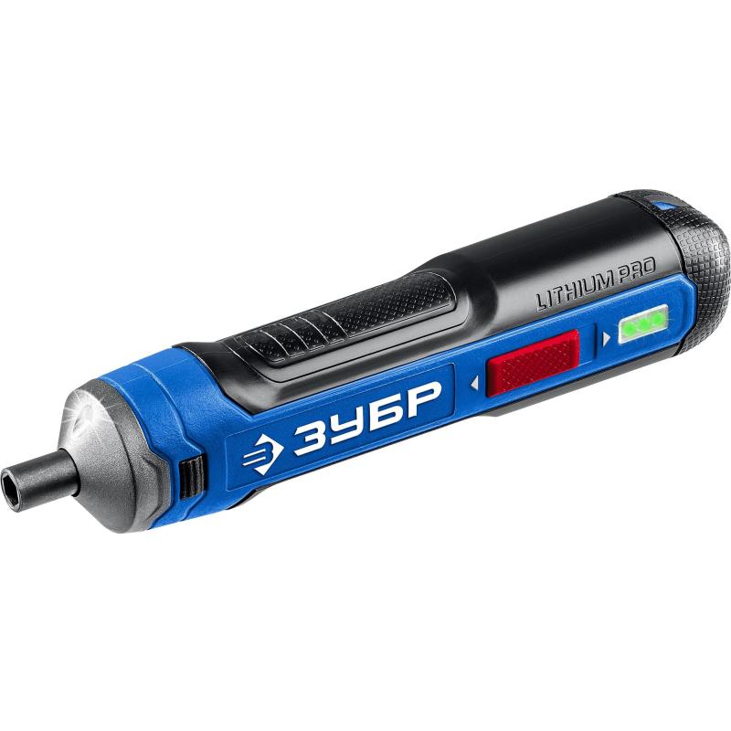Отвертка аккумуляторная ЗУБР 4 Vmax с 33 битами (PSD-4S)