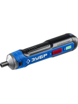 Отвертка аккумуляторная ЗУБР 4 Vmax с 33 битами (PSD-4S)