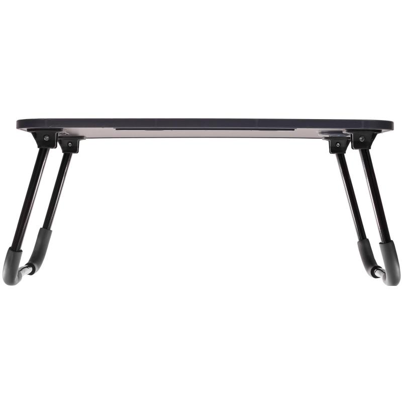 Стол для ноутбука Т3_ЛАЙТ скл-й с подстак 59,5x39,5x26,4 МДФ/мет т.дер/черн