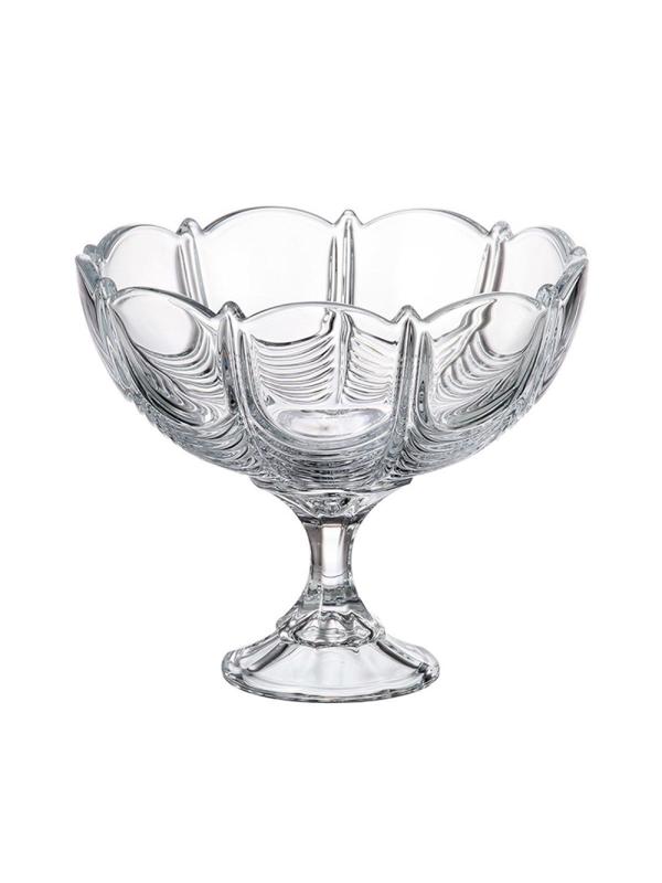 Конфетница на ножке Crystalite Bohemia Orion 22 см