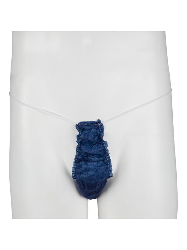 Трусы бикини мужские темно-синие смс пл40 50шт/уп