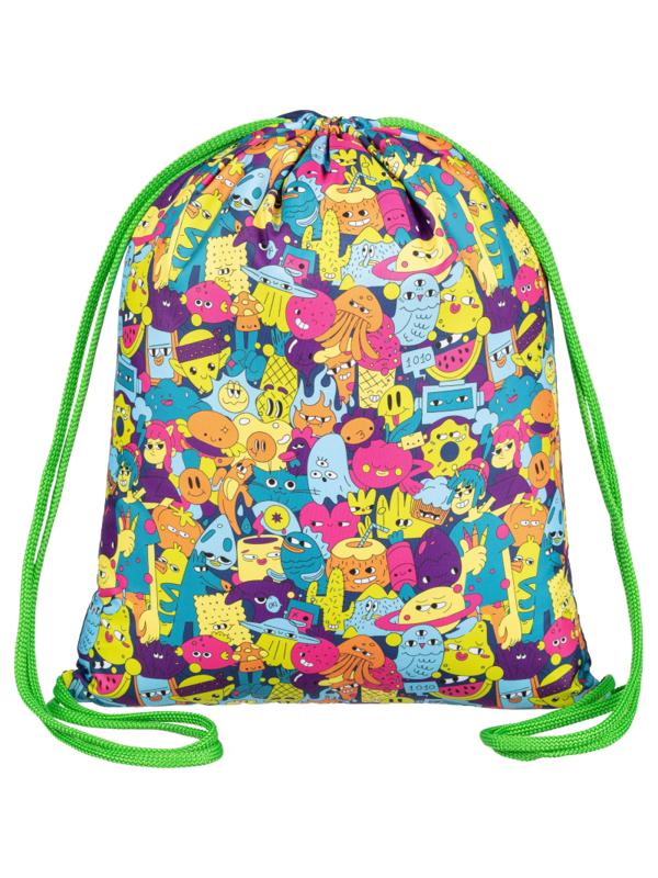 Мешок для обуви Комус Класс МАКСИКИ, МО-26-1, 360x470 мм