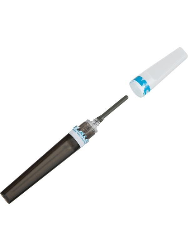 Игла двусторонняя с визуал. камерой 22G 0.7х38 мм черная 100 шт/уп