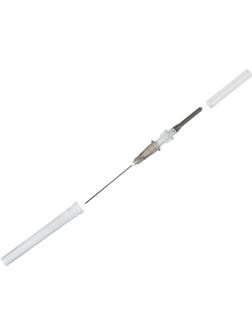 Игла двусторонняя с визуал.камерой FB 22G 0.7х38 черная 100 шт/уп