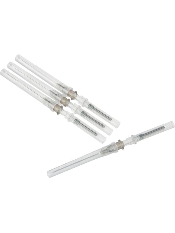 Игла двусторонняя с визуал.камерой FB 22G 0.7х38 черная 100 шт/уп