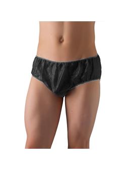 Трусы плавки мужские, спанбонд, черный, 48-52 10шт/уп