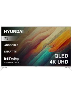 Телевизор Hyundai H-LED75QBU7500, UHD, QLED, смарт (Android TV)