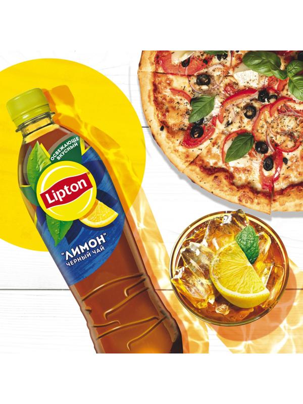 Чай холодный Lipton лимон,ПЭТ, 0,5л, 12шт/уп