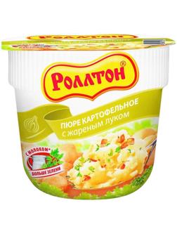 Картофельное пюре Ролтон с жареным луком, 40г