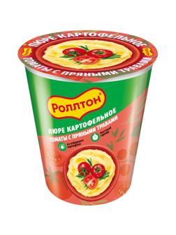 Картофельное пюре Ролтон со вкусом томатов/пряных трав, 55г