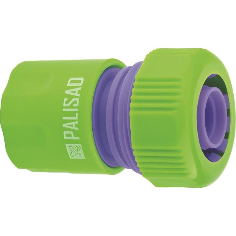 Соединитель для шланга пластик быстросъемный 3/4