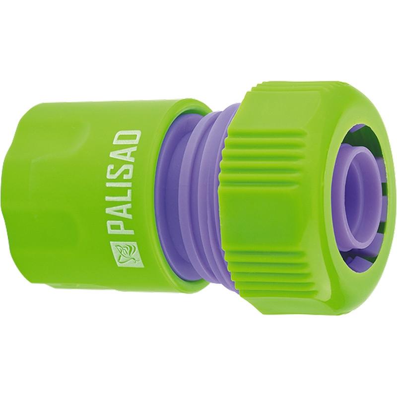 Соединитель для шланга пластик быстросъемный 3/4