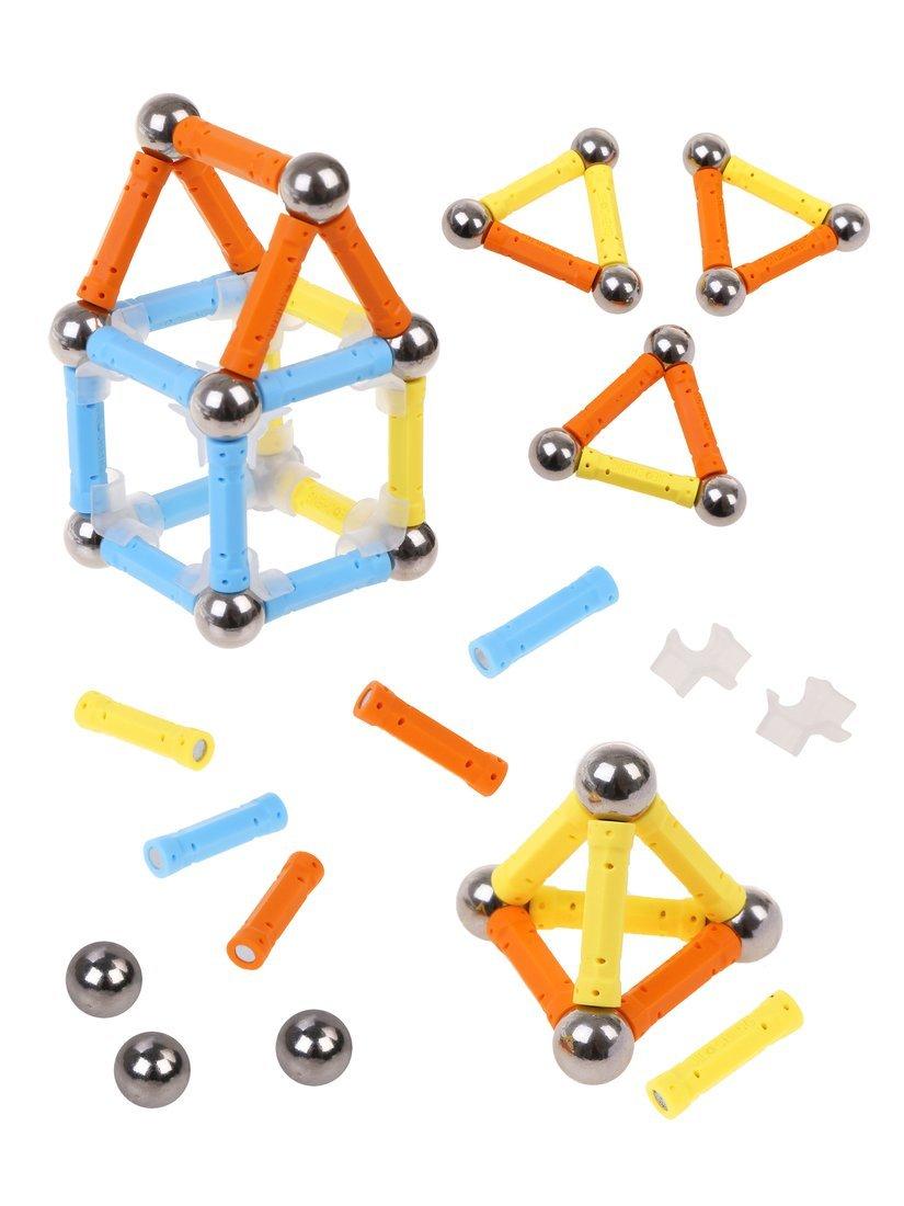 Конструктор магнитный, 96 дет., коробка