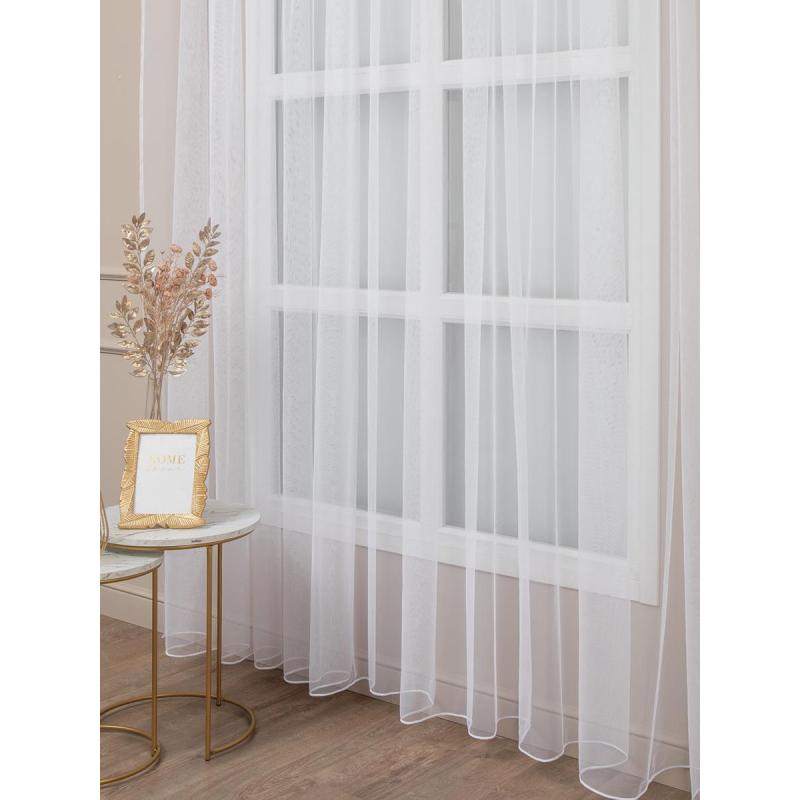 Тюль Amore Mio Сетка Сlassic Selanik-w 5,0х2,7 1 шт Белый, 65251