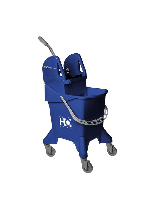 Тележка одноведерная с универсальным отжимом,син 31 л HQ Profiline 74622_БК