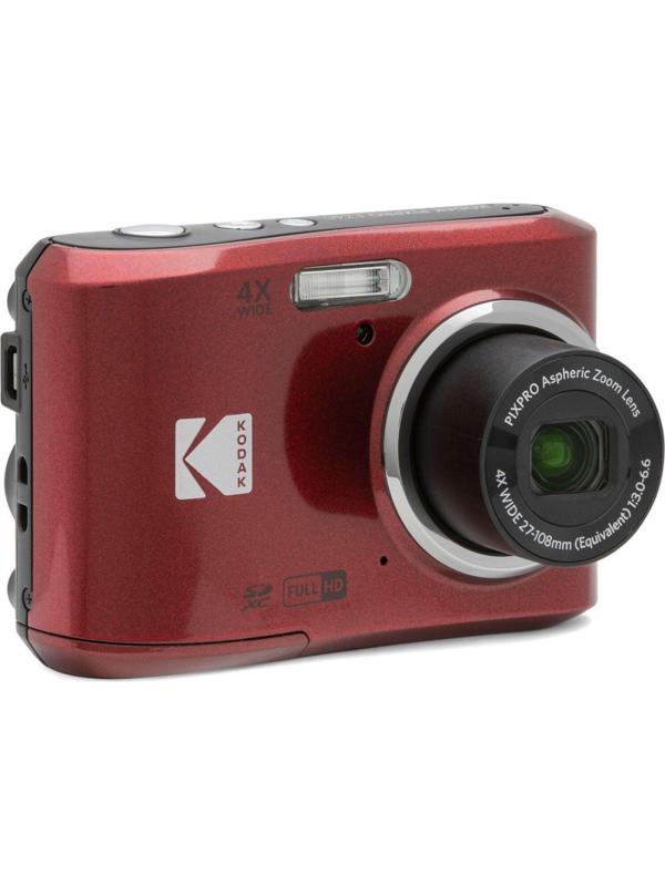 Фотоаппарат Kodak FZ45 Red, 4-х кратный опт зум, 16Мп, питание АА