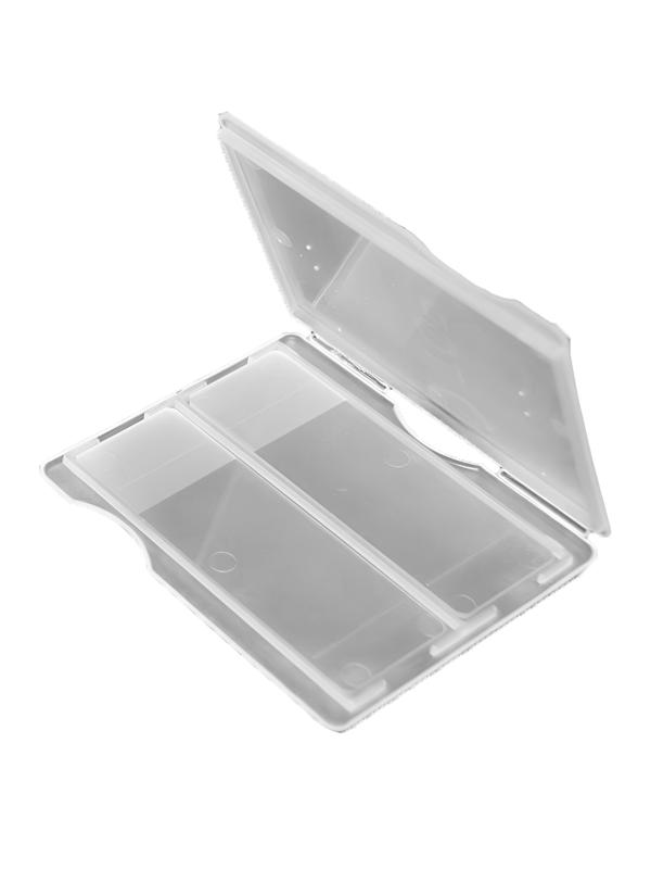 Штатив бокс  д/хран. предм.стекол на 2 шт, 12002717, 100шт/уп